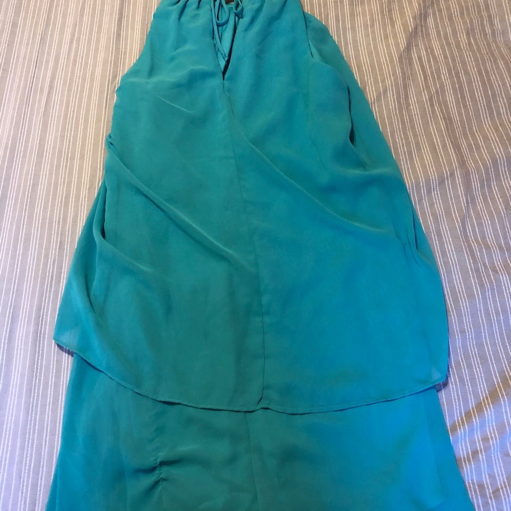 Teal Formal Dress - Picture 3 of 3